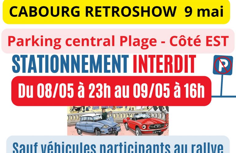 CABOURG RETROSHOW samedi 9 mai